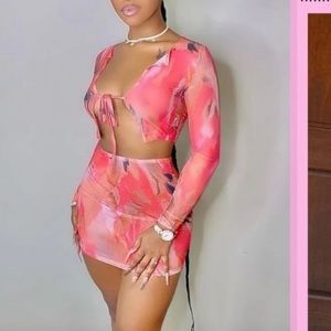 BooHoo two piece set